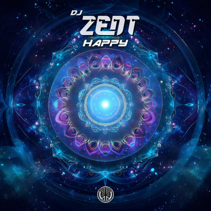 Happy album by Dj Zent - Drum and Bass Cover Art