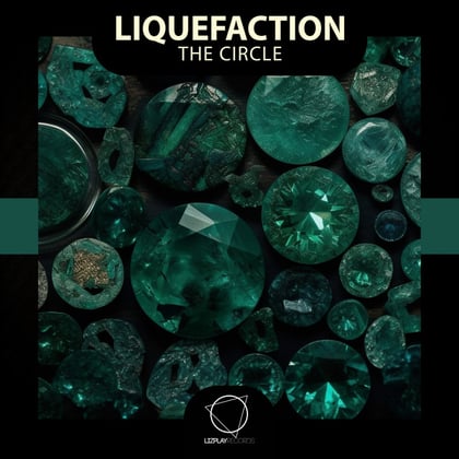 The Circle album by Liquefaction - Drum and Bass Cover Art