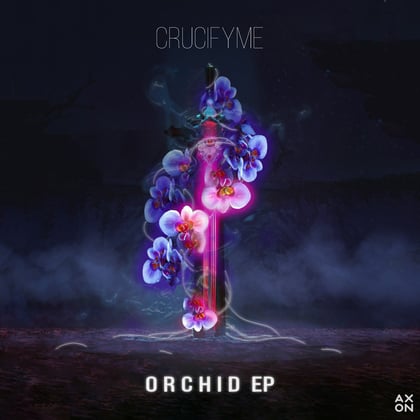 Orchid EP album by CrucifyMe & Dauntless - Drum and Bass Cover Art