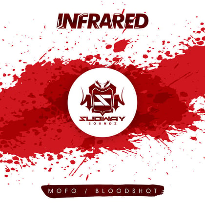 Mofo / Bloodshot album by INFRARED - Drum and Bass Cover Art