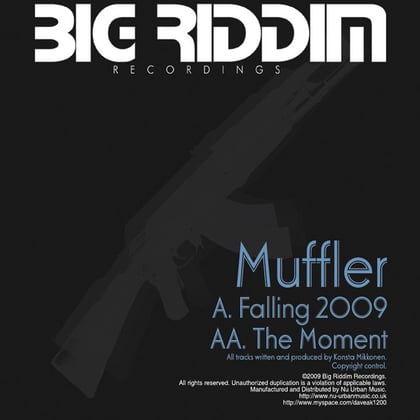 Falling 2009 / The Moment album by Muffler - Drum and Bass Cover Art