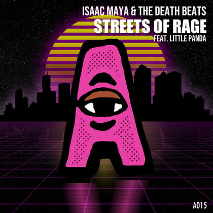 Streets of Rage album by Isaac Maya - Drum and Bass Cover Art