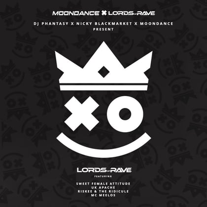 Lords Of Rave album by DJ Phantasy, Nicky Blackmarket & LORDS OF RAVE - Drum and Bass Cover Art