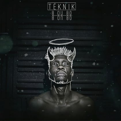 8 Ou 80 album by Teknik - Drum and Bass Cover Art
