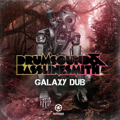Galaxy Dub album by Drumsound & Bassline Smith - Drum and Bass Cover Art