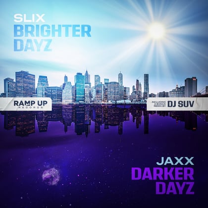 Brighter Dayz album by Jaxx - Drum and Bass Cover Art