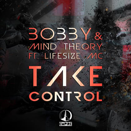Take Control album by Bobby - Drum and Bass Cover Art