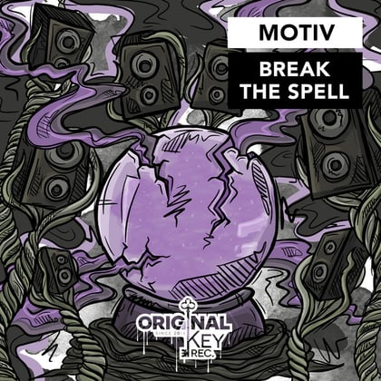 Break The Spell album by Luke Truth & Motiv - Drum and Bass Cover Art