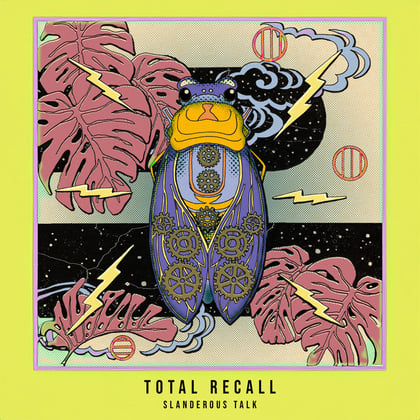 Slanderous Talk album by Total Recall - Drum and Bass Cover Art