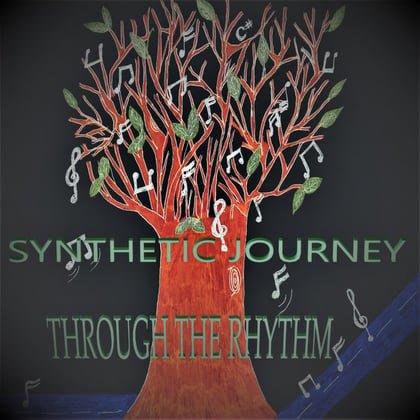 Through the Rhythm album by Synthetic Journey - Drum and Bass Cover Art