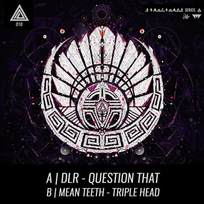 Question That / Triple Head album by DLR & Mean Teeth - Drum and Bass Cover Art