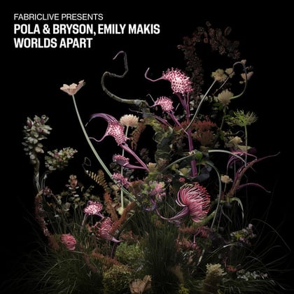 Worlds Apart album by Pola & Bryson - Drum and Bass Cover Art