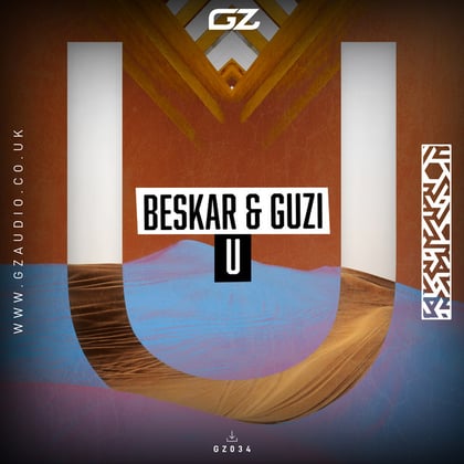 U album by Beskar & Guzi - Drum and Bass Cover Art