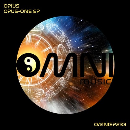 Opus-One EP album by Opius - Drum and Bass Cover Art