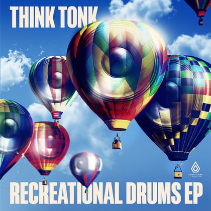 Recreational Drums EP album by Think Tonk - Drum and Bass Cover Art