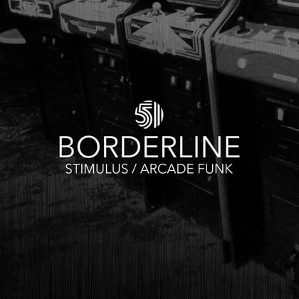 Stimulus / Arcade Funk album by Borderline - Drum and Bass Cover Art