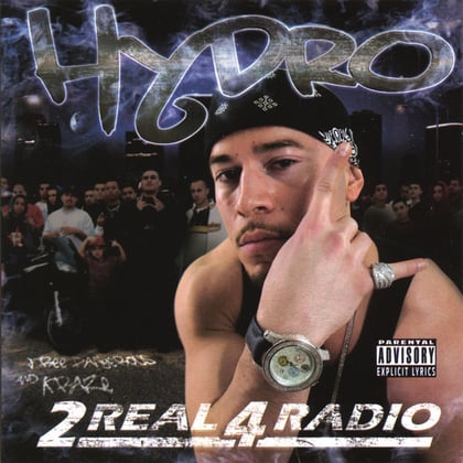 2 Real 4 Radio album by Hydro - Drum and Bass Cover Art