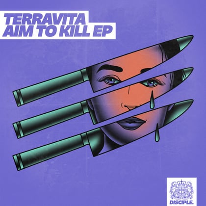 Aim To Kill EP album by Terravita - Drum and Bass Cover Art
