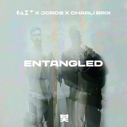 Entangled album by GLXY, Charli Brix & Jords - Drum and Bass Cover Art