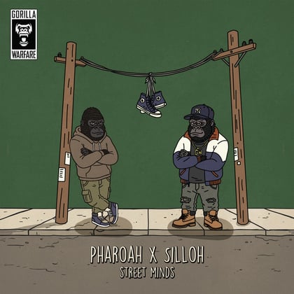 Street Minds album by Silloh & Pharoah - Drum and Bass Cover Art