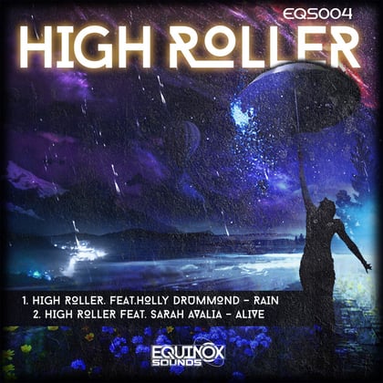 Rain/Alive album by High Roller - Drum and Bass Cover Art
