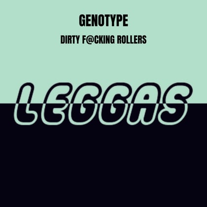 Leggas Vol 5 album by Genotype - Drum and Bass Cover Art