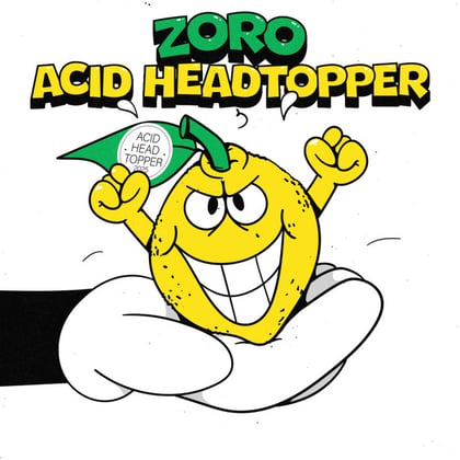 Acid Headtopper album by Zoro - Drum and Bass Cover Art