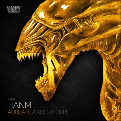 Aureate // Xenomorph album by Hanm - Drum and Bass Cover Art