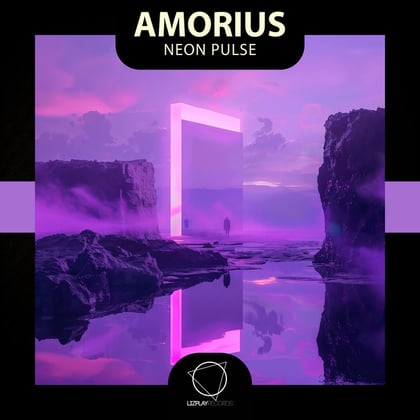 Neon Pulse album by Amorius - Drum and Bass Cover Art