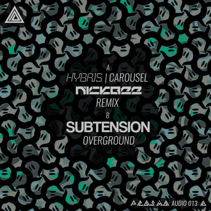 Carousel (Nickbee Remix) / Overground album by Hybris, Subtension & NickBee - Drum and Bass Cover Art