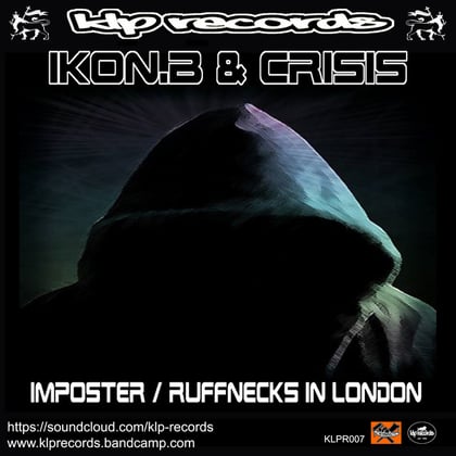 Imposter / Ruff Necks In london album by Ikon-B - Drum and Bass Cover Art