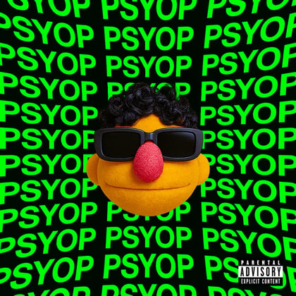PSYOP album by LMNOP - Drum and Bass Cover Art