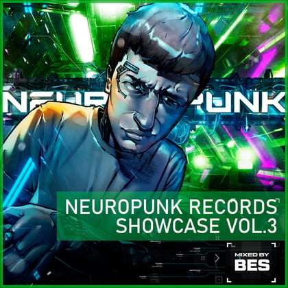 Neuropunk Records Showcase by Bes vol 3 (DJ Mix) album by Gydra - Drum and Bass Cover Art