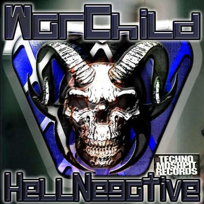 War Child album by Hellnegative - Drum and Bass Cover Art
