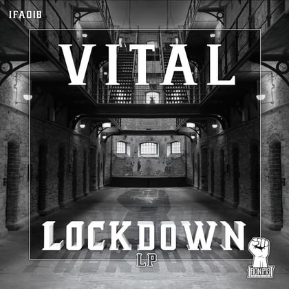Lock Down album by Vital - Drum and Bass Cover Art