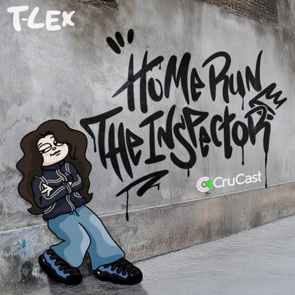 Home Run / The Inspector album by T-Lex - Drum and Bass Cover Art