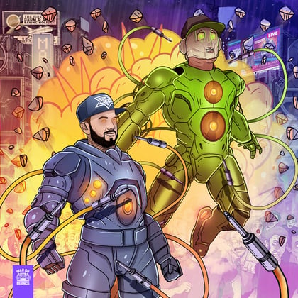 Malfunction album by Crissy Criss - Drum and Bass Cover Art