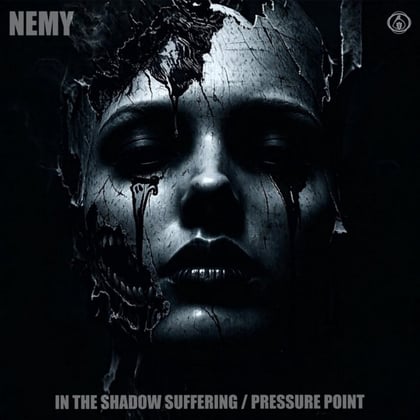 In the shadow suffering / Pressure point album by Nemy - Drum and Bass Cover Art