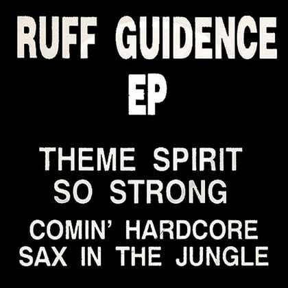 Ruff Guidance EP album by Bay B Kane - Drum and Bass Cover Art