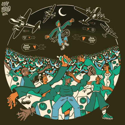 Hit the Target / NADS album by DLR & Break - Drum and Bass Cover Art