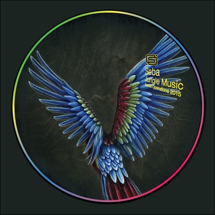 Jungle Music album by Seba - Drum and Bass Cover Art