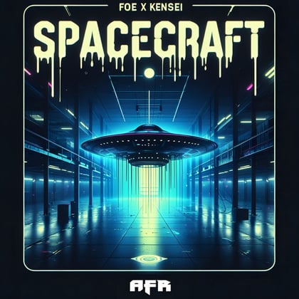 Spacecraft Ep album by Kensei - Drum and Bass Cover Art