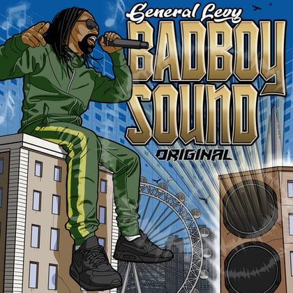 Badboy Sound Original album by General Levy - Drum and Bass Cover Art