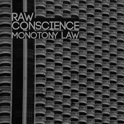 Monotony Law album by Raw Conscience & Response - Drum and Bass Cover Art