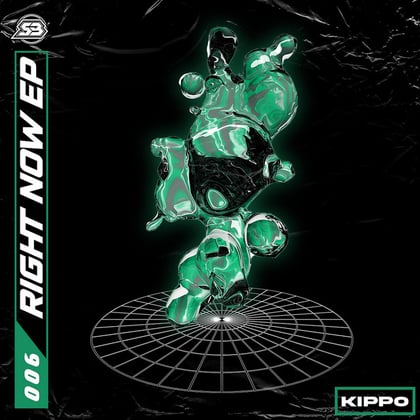 Right Now album by KIPPO - Drum and Bass Cover Art