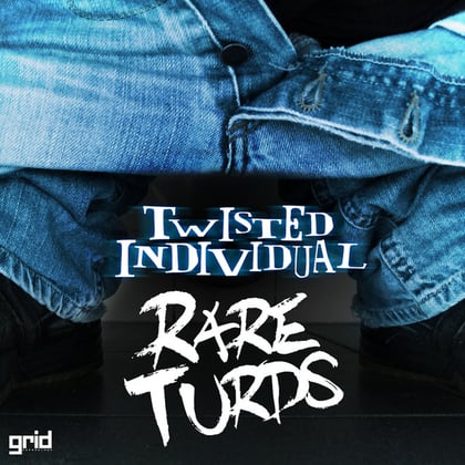 Rare Turds album by Twisted Individual - Drum and Bass Cover Art