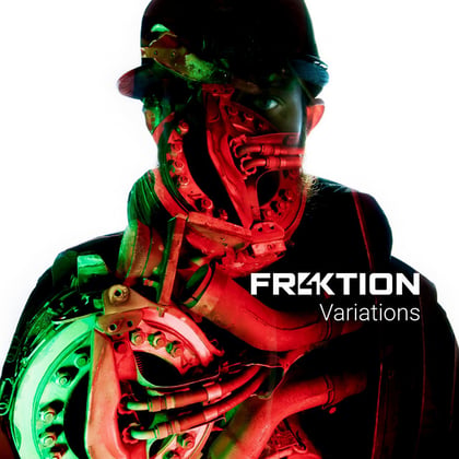 Variations album by Fr4ktion - Drum and Bass Cover Art