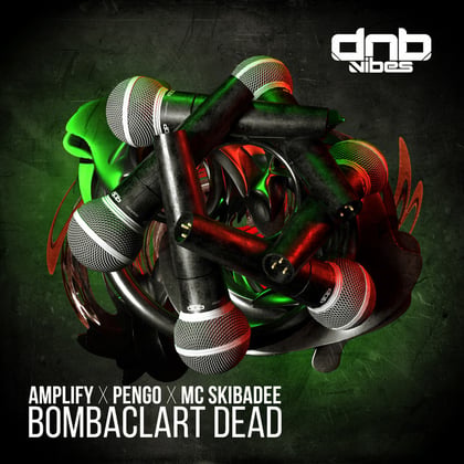 Bombaclart Dead album by Capone, Amplify, Pengo & MC Skibadee - Drum and Bass Cover Art