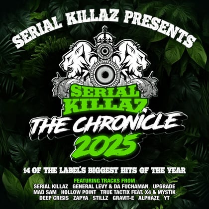 The Chronicle 2025 album by Serial Killaz - Drum and Bass Cover Art