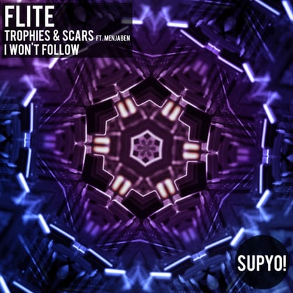 Trophies & Scars / I Won't Follow album by Flite - Drum and Bass Cover Art